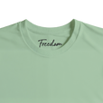 Freedom - "Hat On" T-shirt frozen green 2