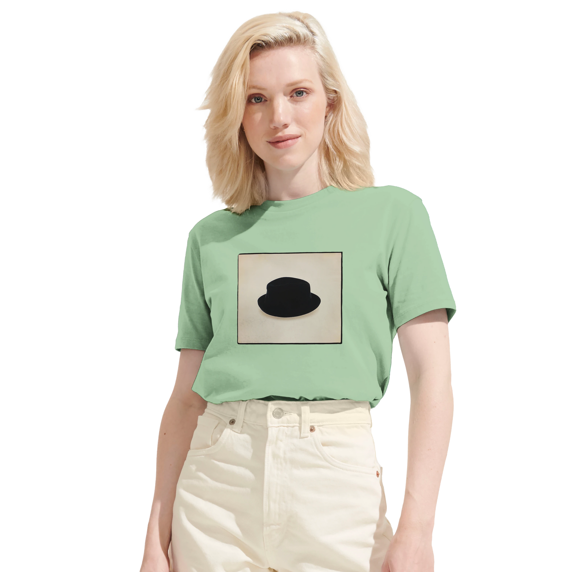 Freedom - "Hat On" T-shirt frozen green XS 6