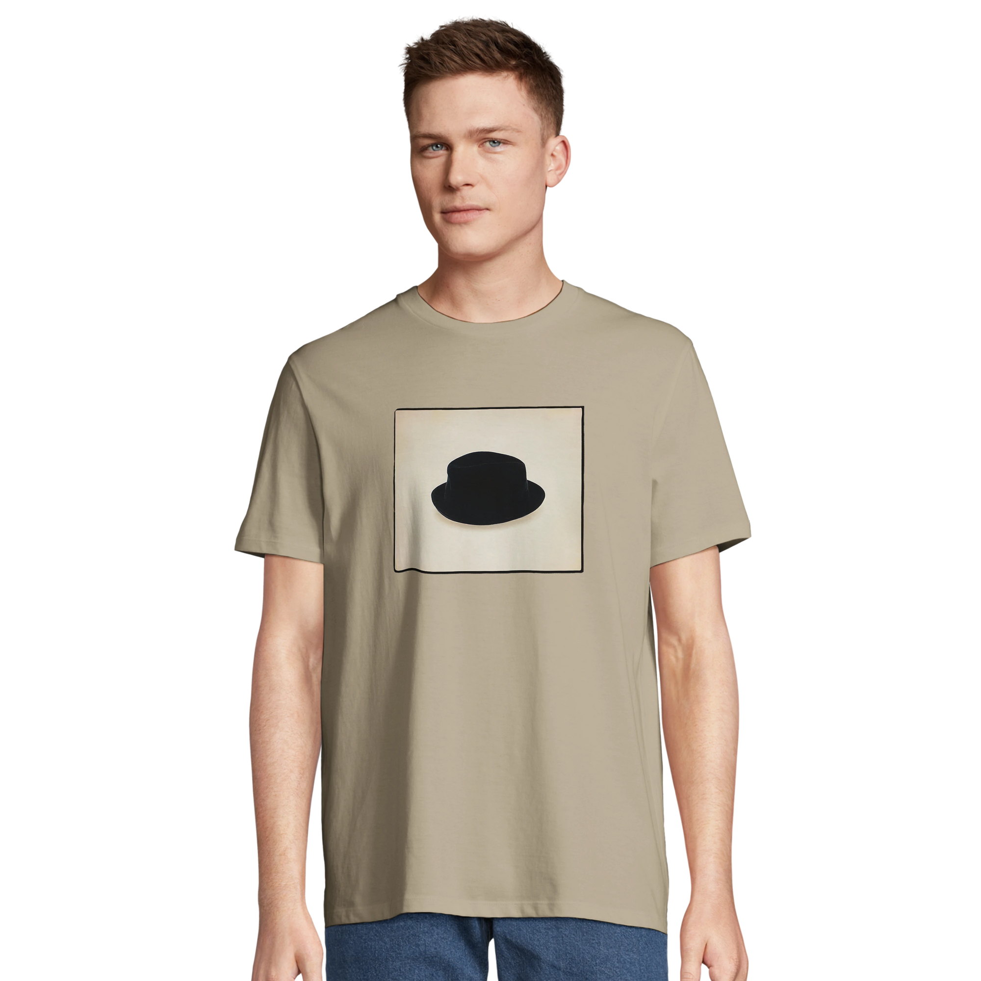 Freedom - "Hat On" T-shirt Khaki XS 4