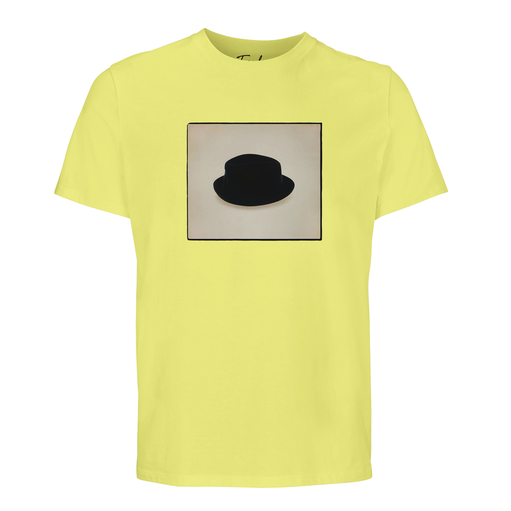 Freedom - "Hat On" T-shirt Light Yellow XS 1