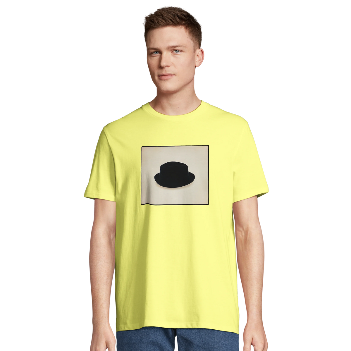 Freedom - "Hat On" T-shirt Light Yellow 4