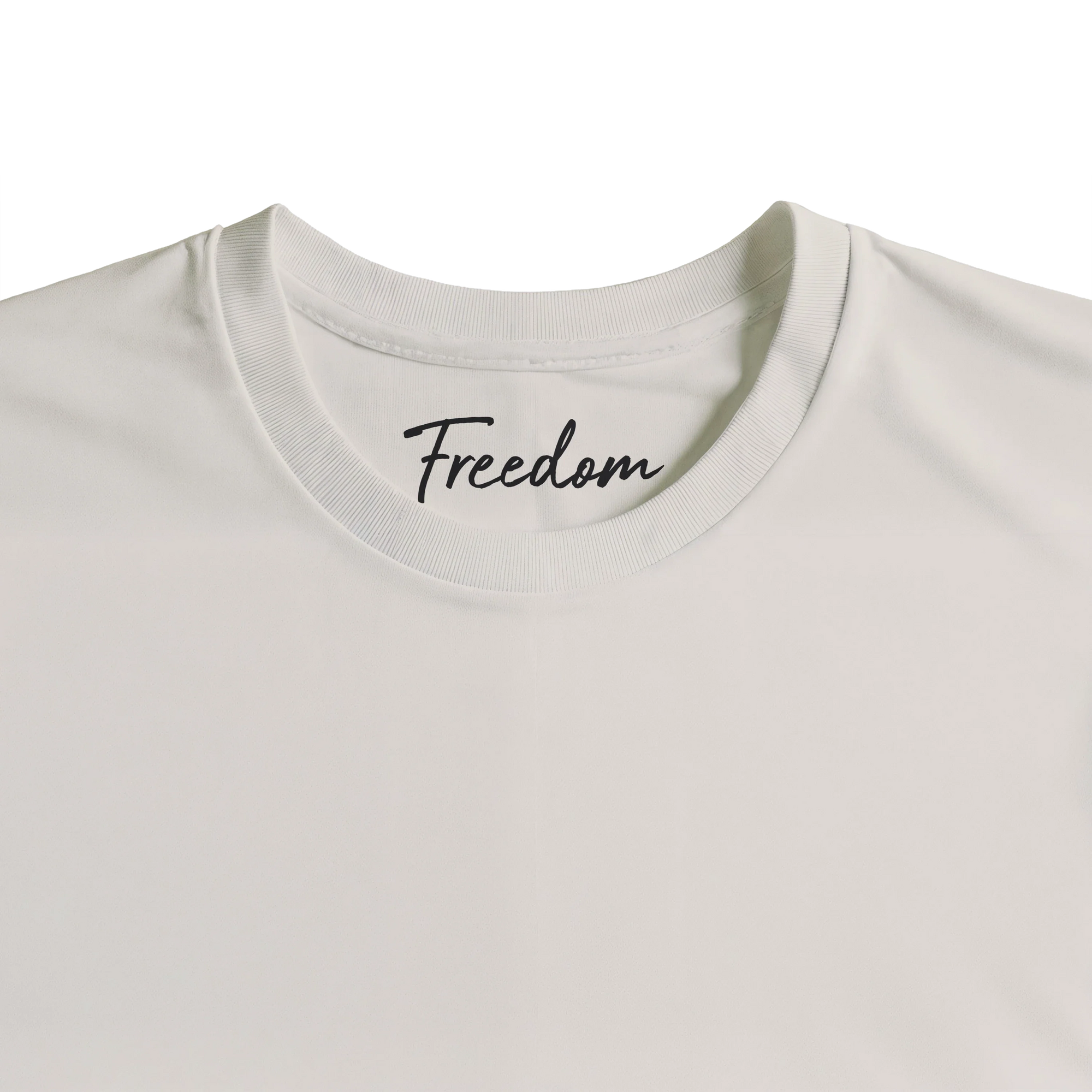 Freedom - "Hat On" T-shirt Off White 2