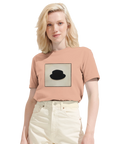 Freedom - "Hat On" T-shirt Peach XS 6