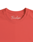 Freedom - "Hat On" T-shirt pop orange XS 2