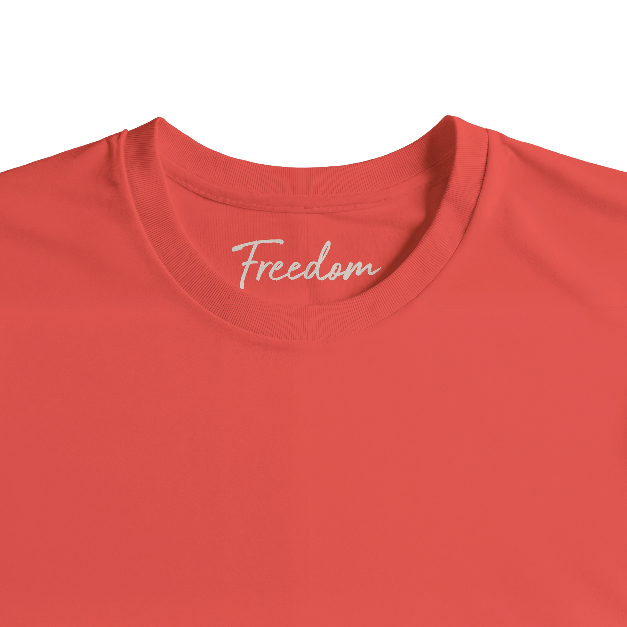 Freedom - "Hat On" T-shirt pop orange XS 2