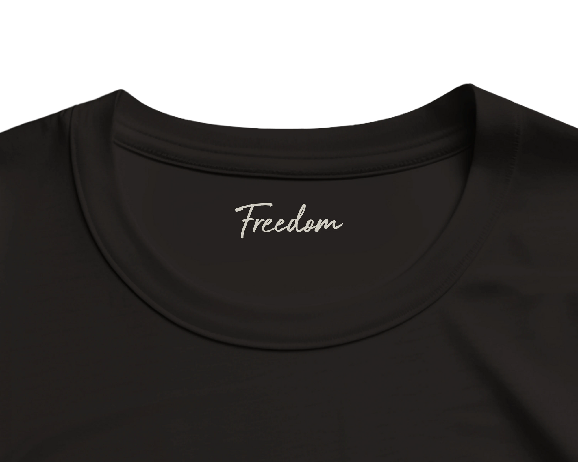 Freedom - "Hat On" T-shirt Deep Black 2