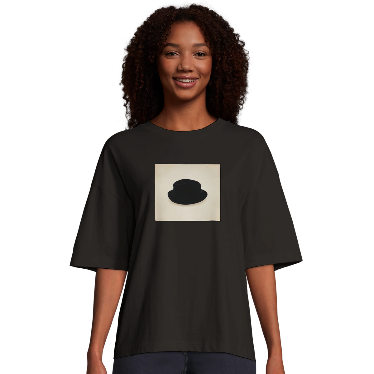 Freedom - "Hat On" T-shirt Deep Black 4