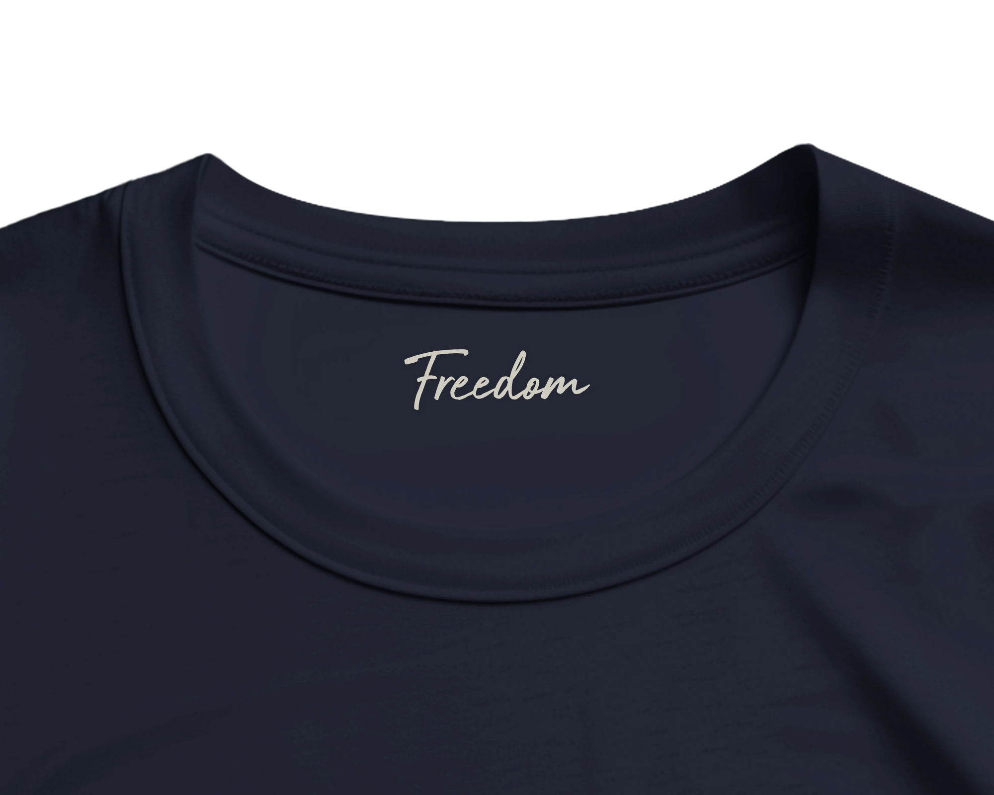 Freedom - "Hat On" T-shirt French Navy 2