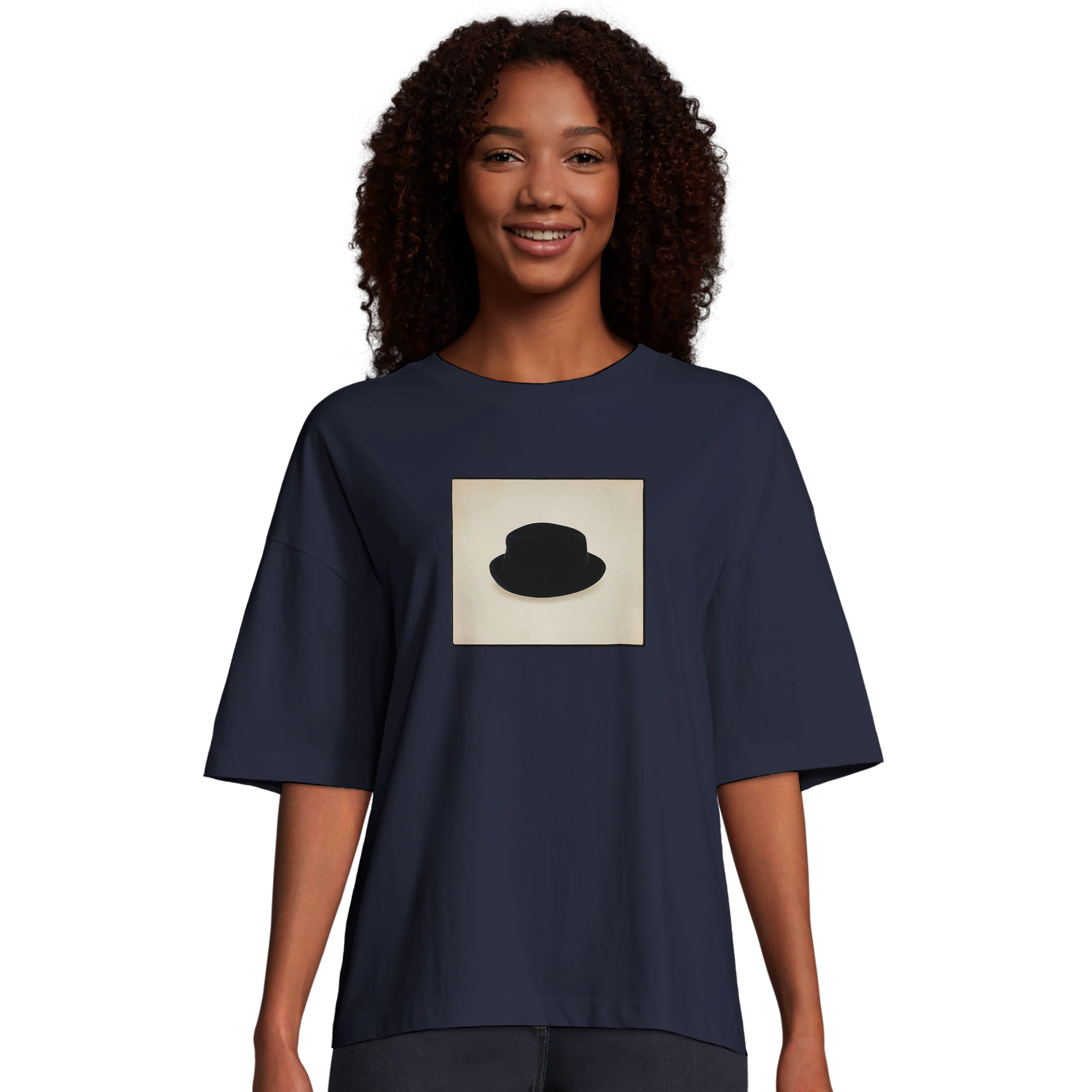 Freedom - "Hat On" T-shirt French Navy 4