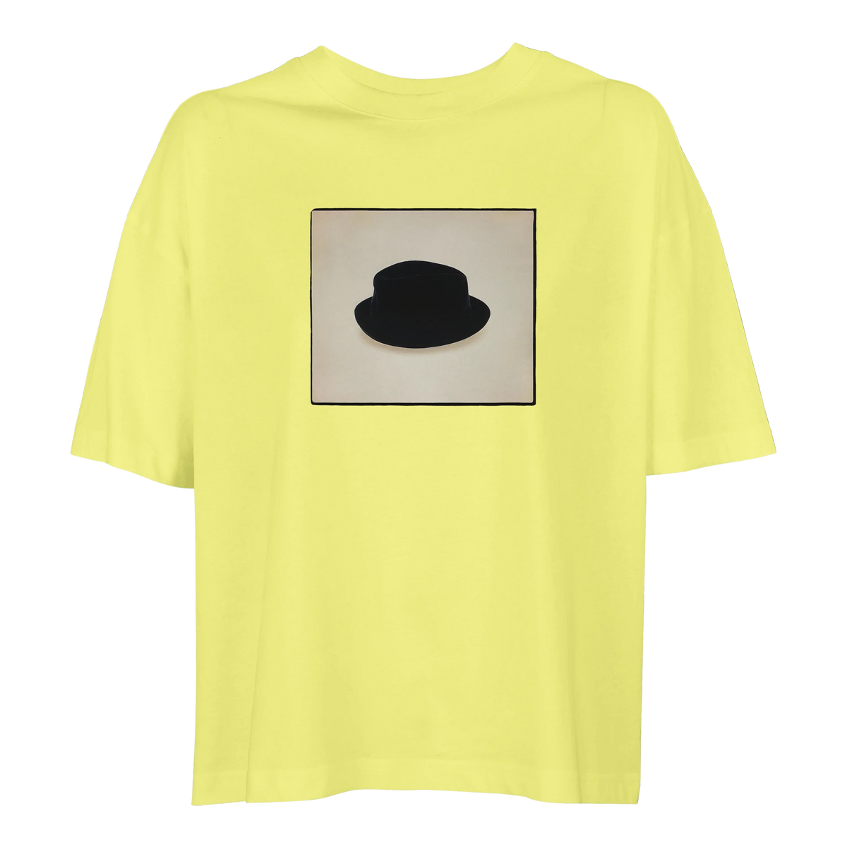 Freedom - "Hat On" T-shirt Light Yellow 1