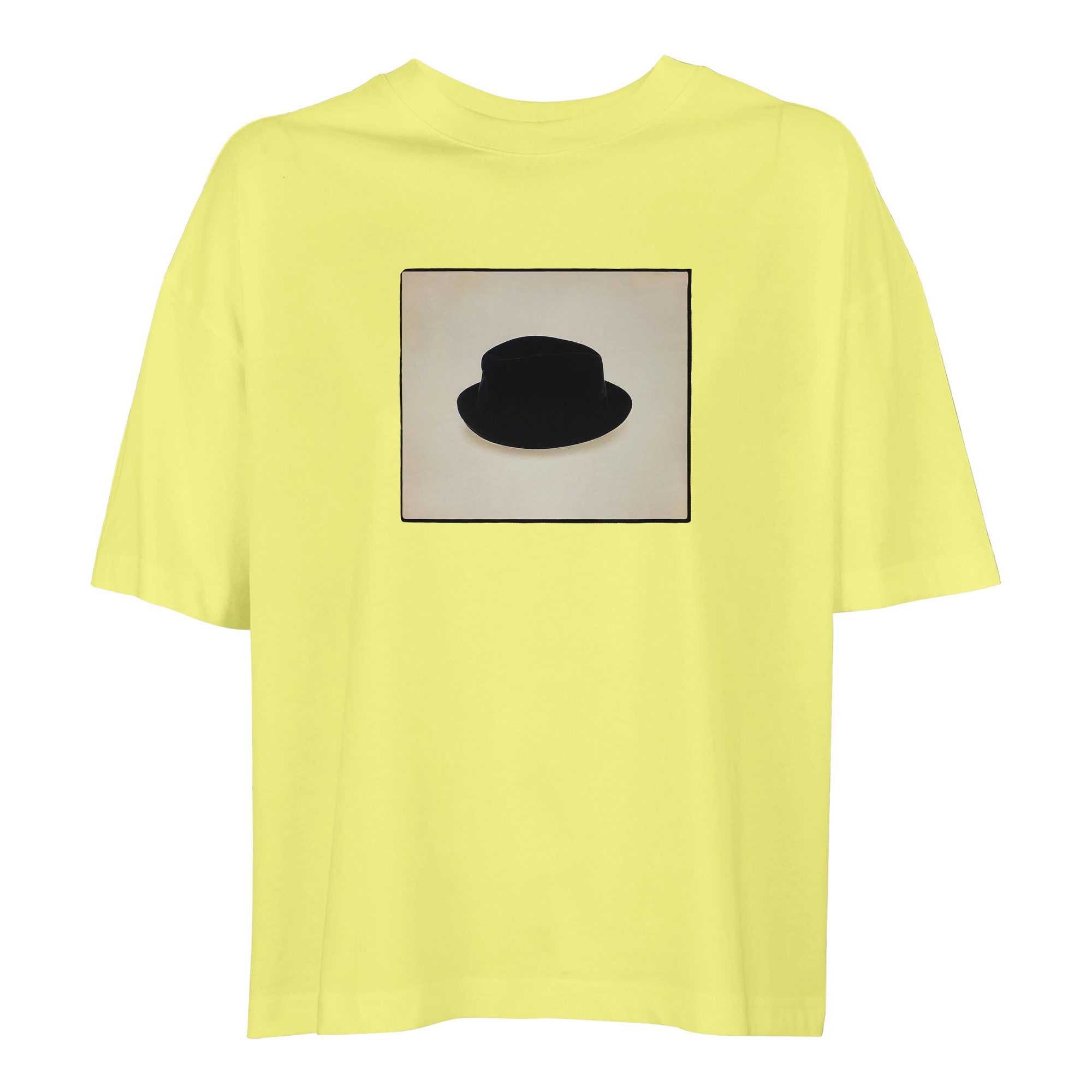 Freedom - "Hat On" T-shirt Light Yellow 1