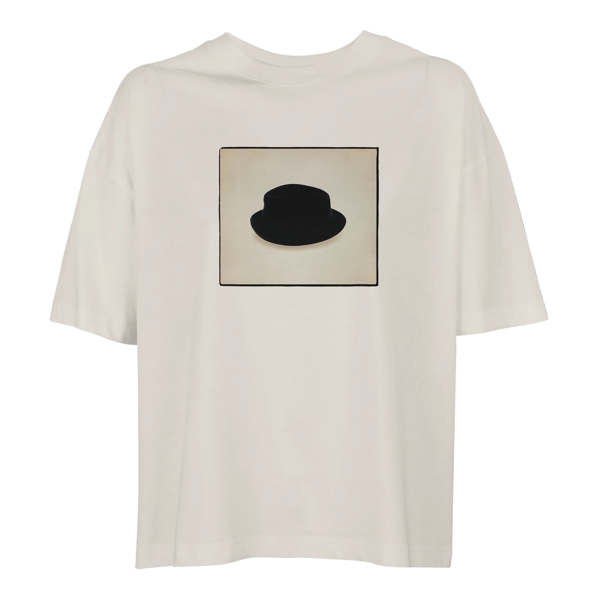 Freedom - "Hat On" T-shirt Off White 1
