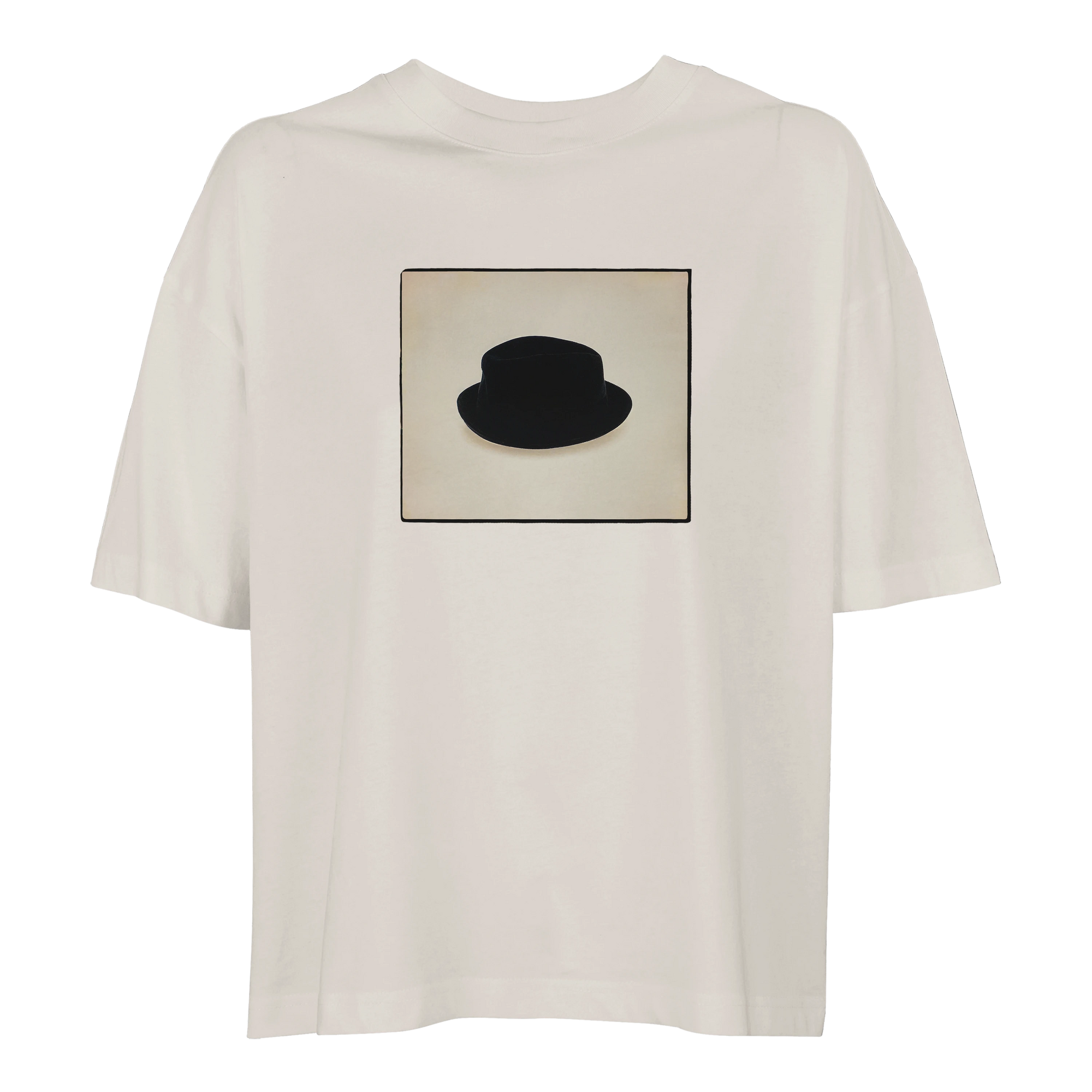 Freedom - "Hat On" T-shirt Off White 1
