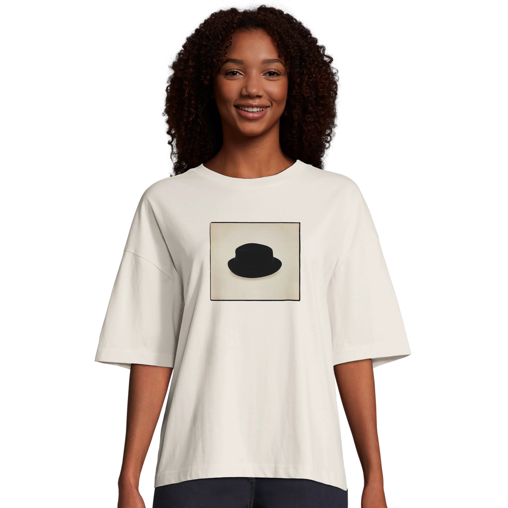 Freedom - "Hat On" T-shirt Off White 4