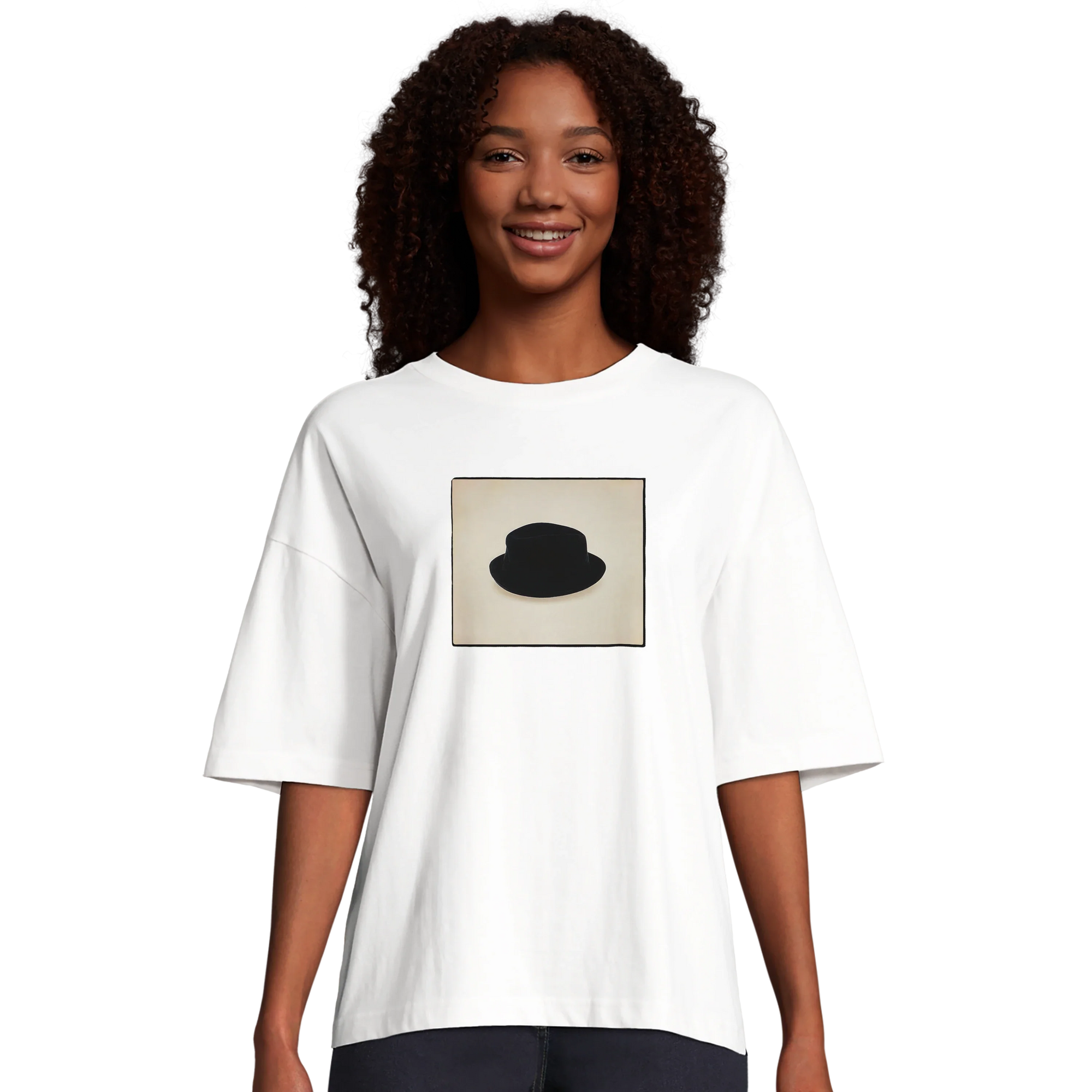 Freedom - "Hat On" T-shirt White 4