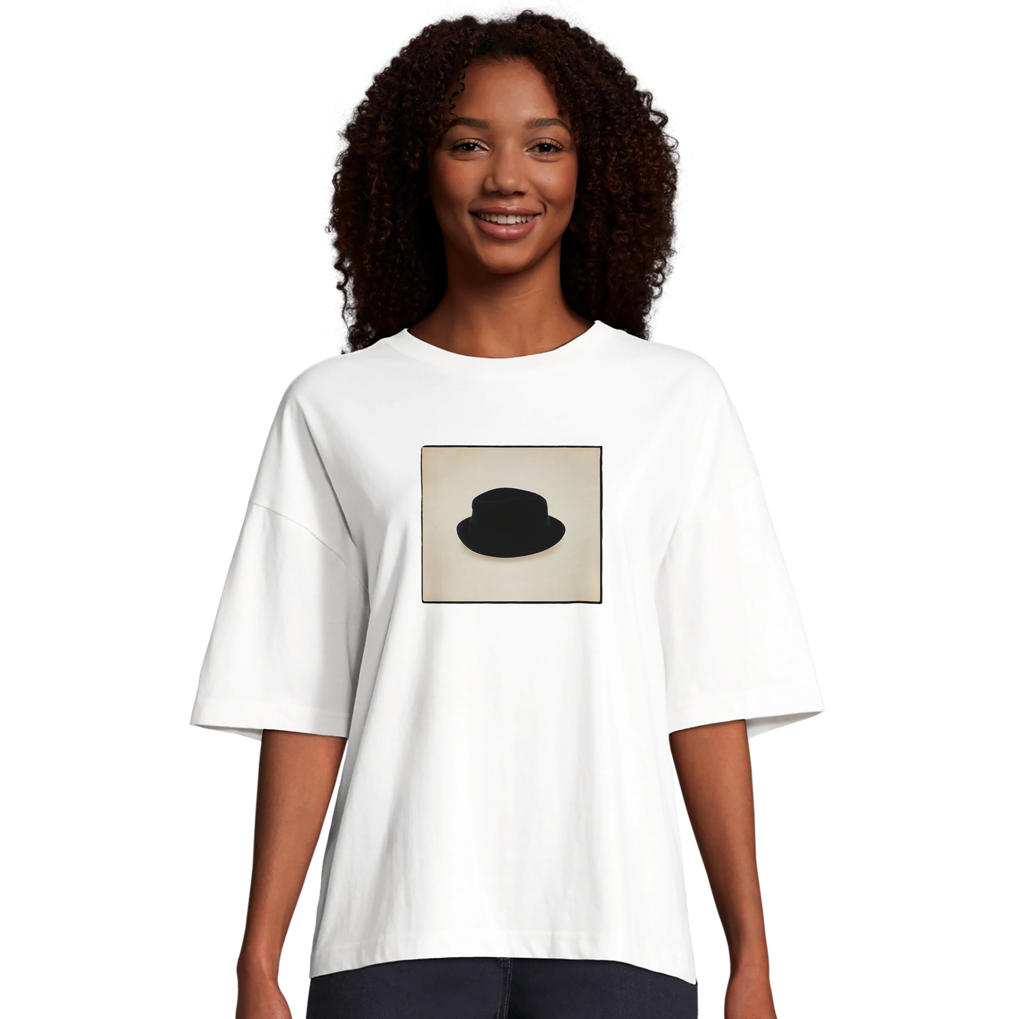 Freedom - "Hat On" T-shirt White 4