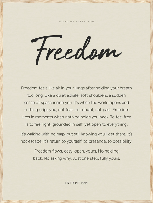 Freedom