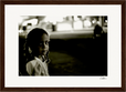 Cuba Girl Framed print 21x29.7 cm / 8x12" Dark wood frame 20