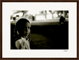 Cuba Girl Framed print 30x40 cm / 12x16″ Dark wood frame 36