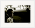 Cuba Girl Framed print 40x50 cm / 16x20″ White frame 42