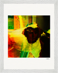 In the Eye Framed print 27x35 cm / 11x14″ White frame 6