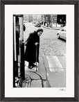 Old Star Framed print 30x40 cm / 12x16″ Black frame 45