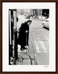 Old Star Framed print 27x35 cm / 11x14″ Dark wood frame 44
