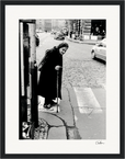Old Star Framed print 27x35 cm / 11x14″ Black frame 61