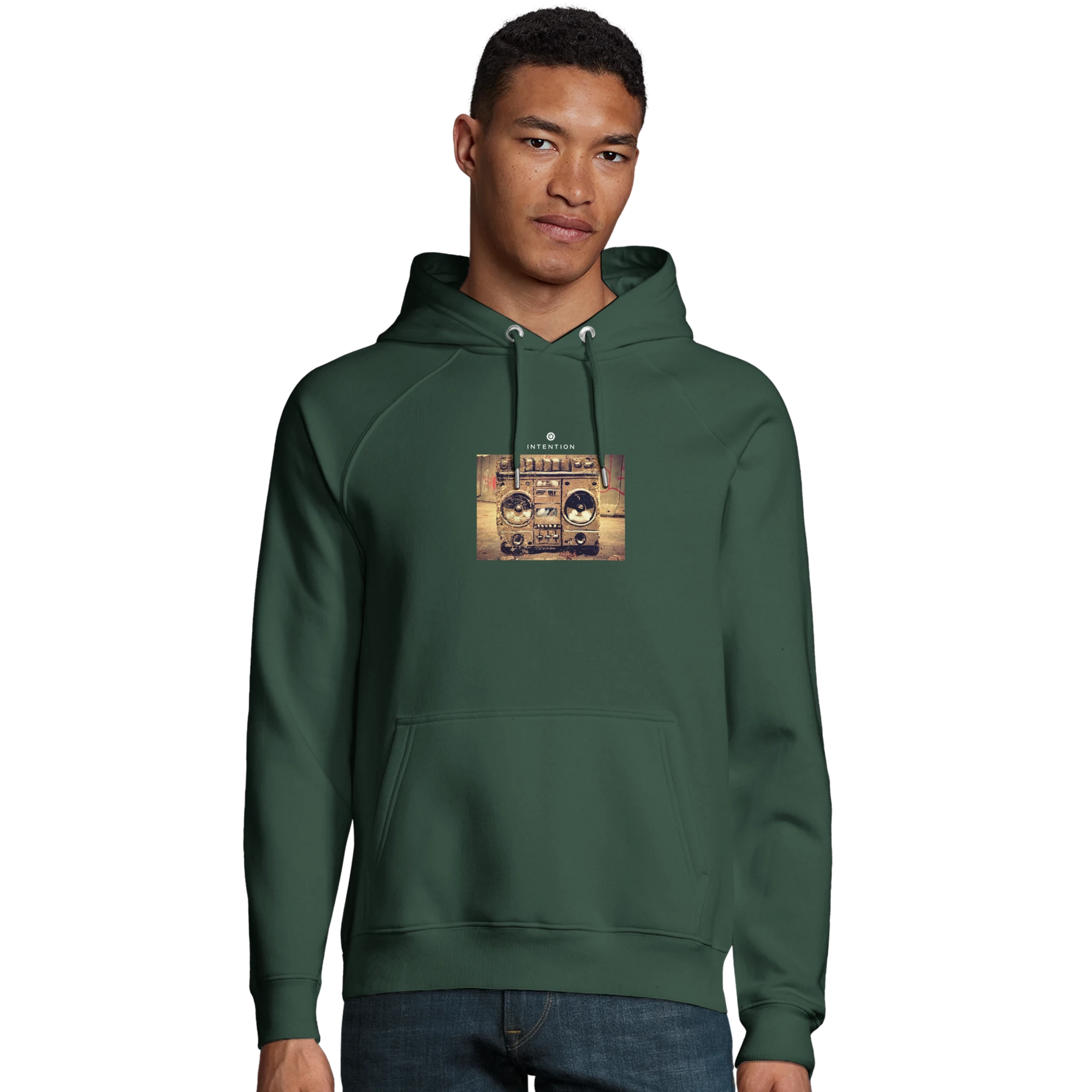 Glorious - "Blast Off" Hoodie Bottle Green XS 21