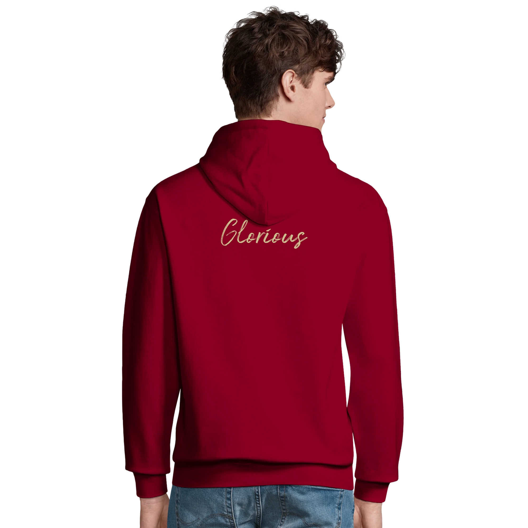 Glorious - "Blast Off" Hoodie Burgundy XS 37