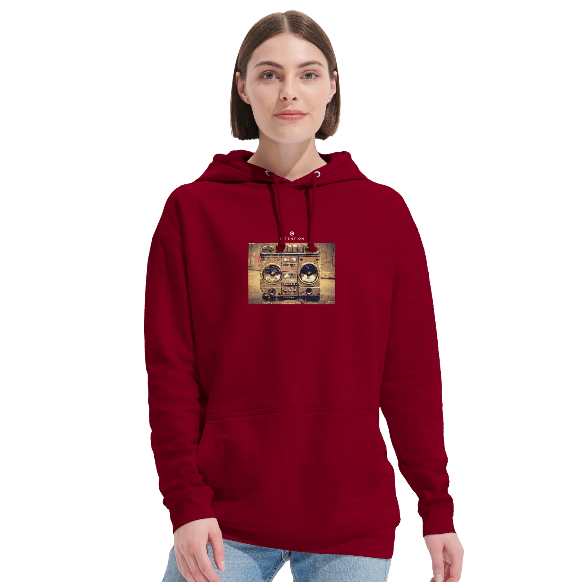 Glorious - "Blast Off" Hoodie Burgundy XS 38