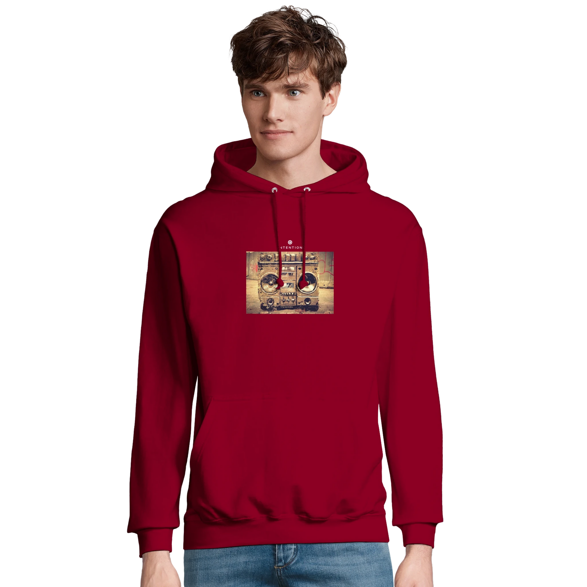 Glorious - "Blast Off" Hoodie Burgundy XS 36