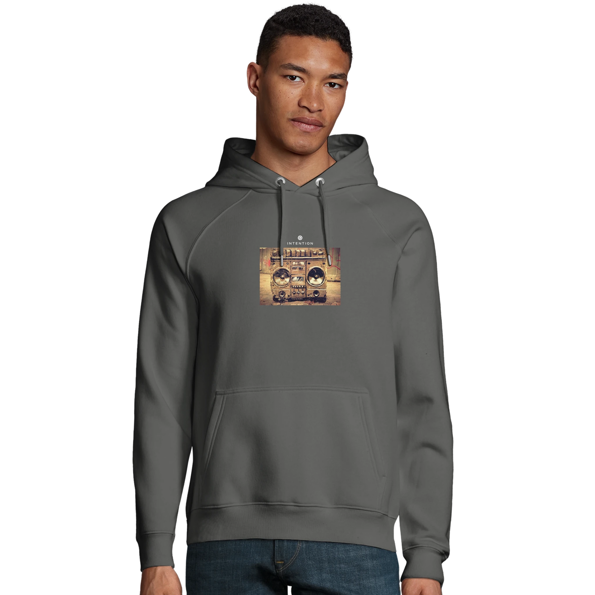 Glorious - "Blast Off" Hoodie charcoal melange XS 26