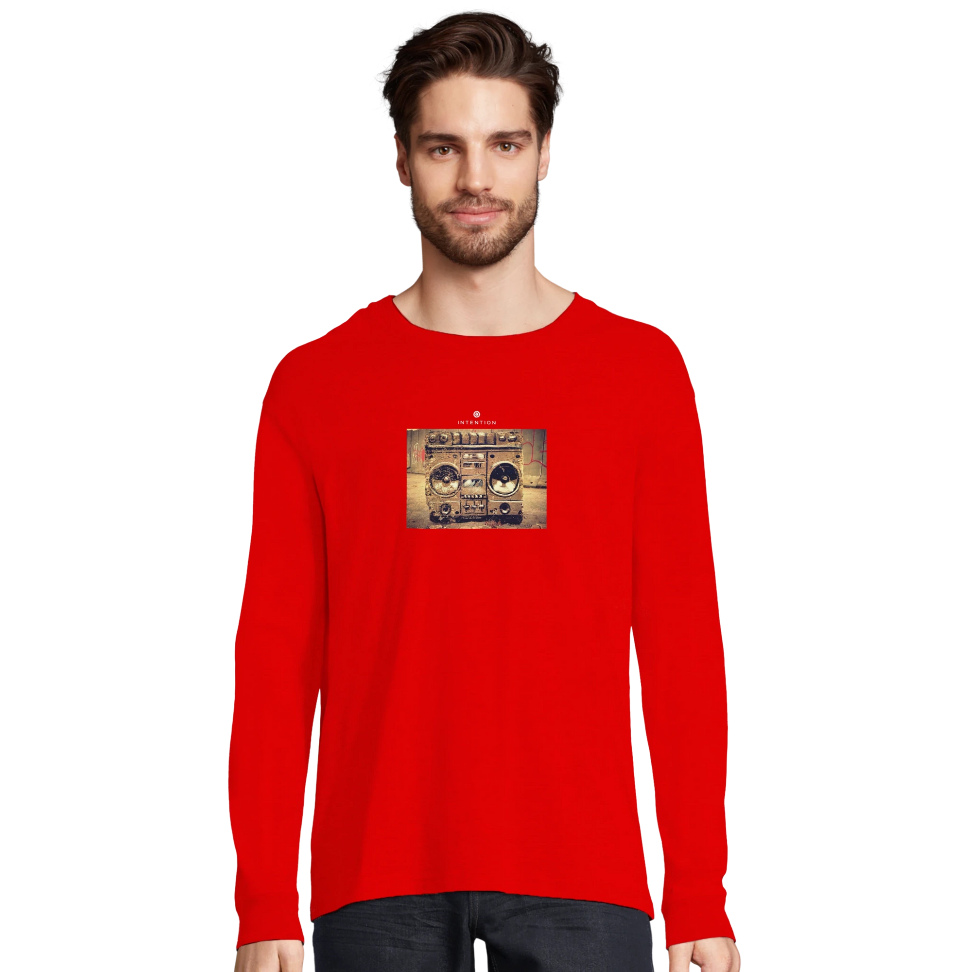 Glorious - "Blast Off" Long sleeve Bright Red XS 22