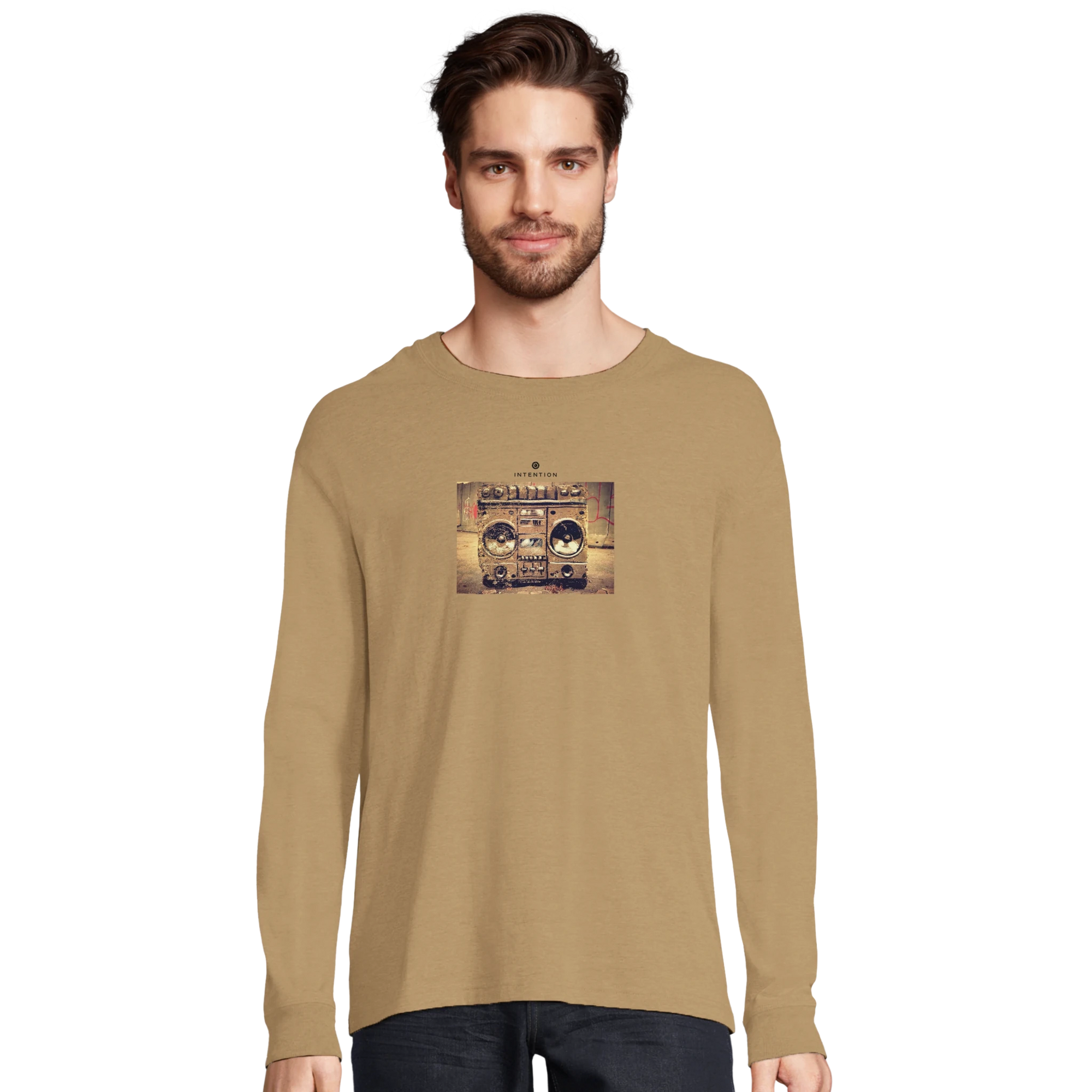 Glorious - "Blast Off" Long sleeve dark beige XS 30