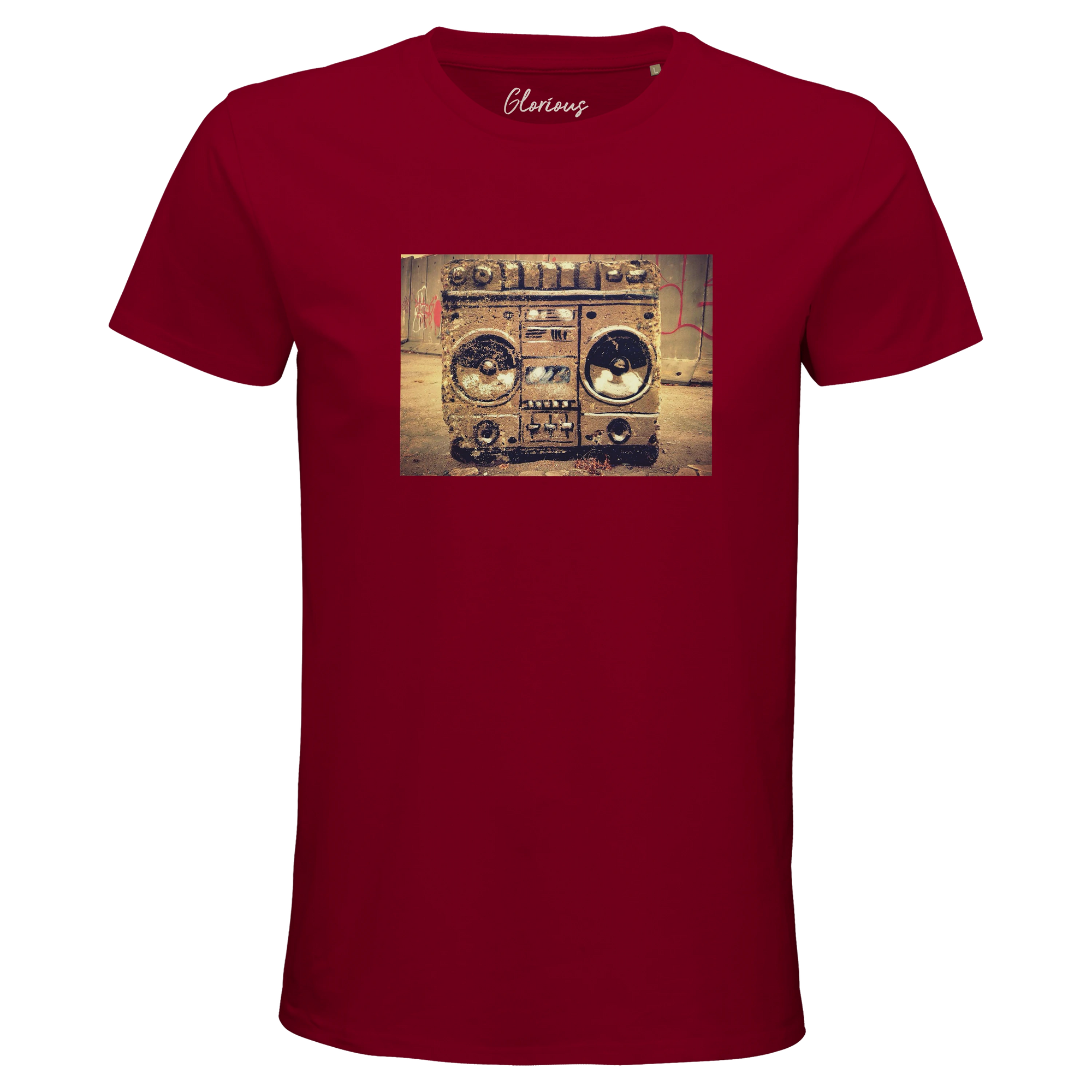 Glorious - "Blast Off" T-shirt Burgundy XS 1