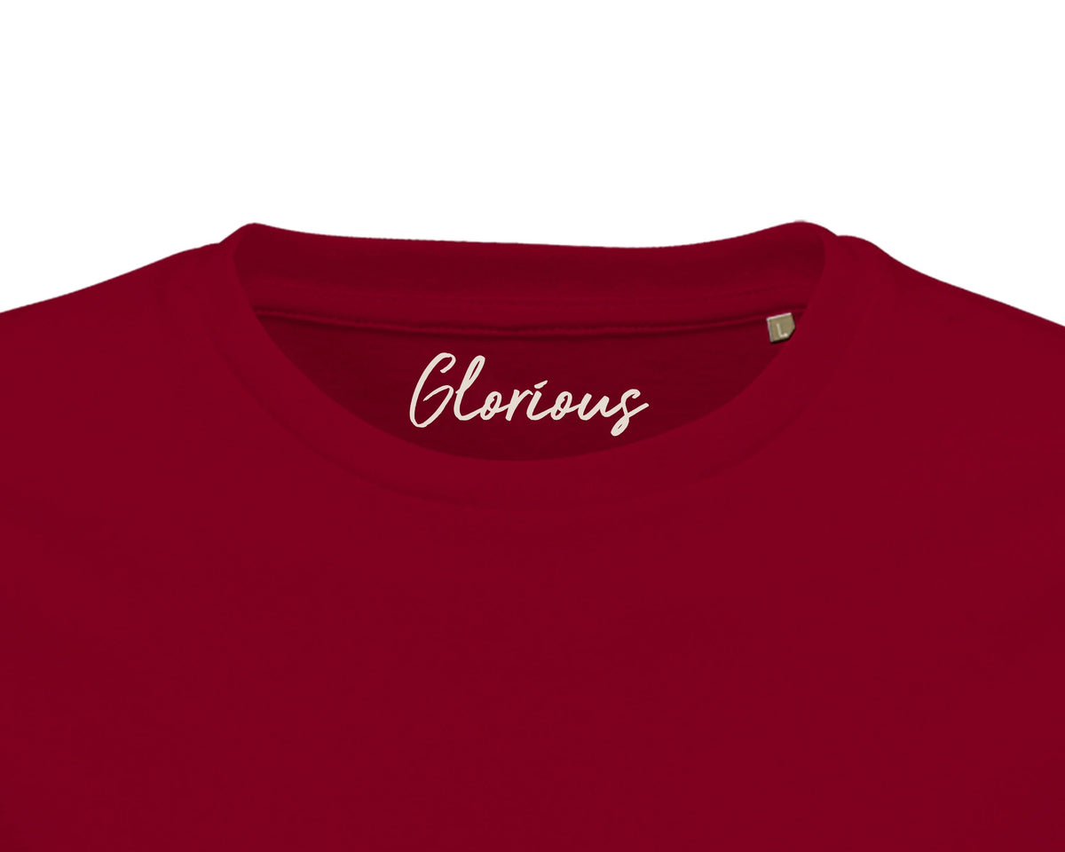 Glorious - "Blast Off" T-shirt Burgundy 2