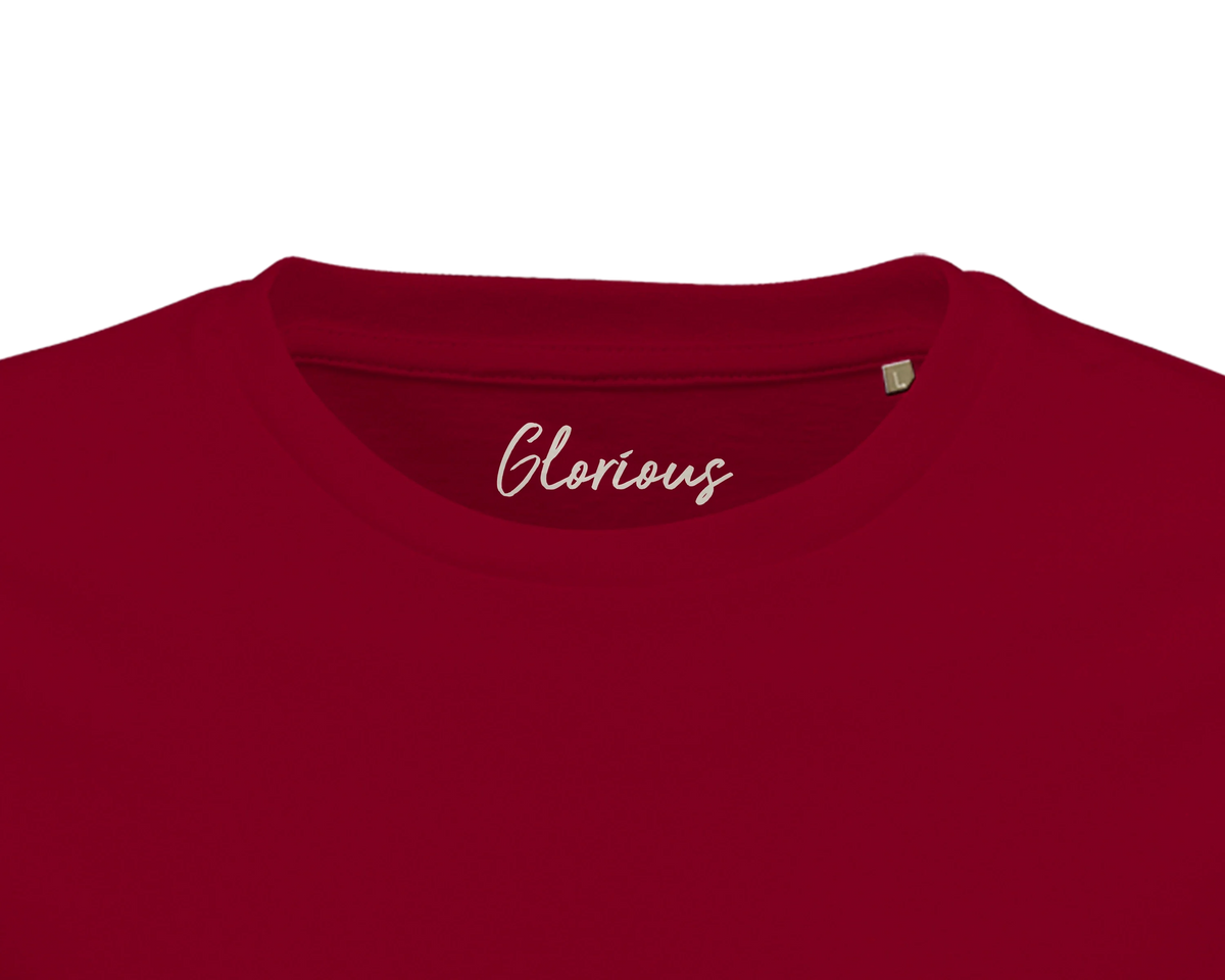 Glorious - "Blast Off" T-shirt Burgundy 2