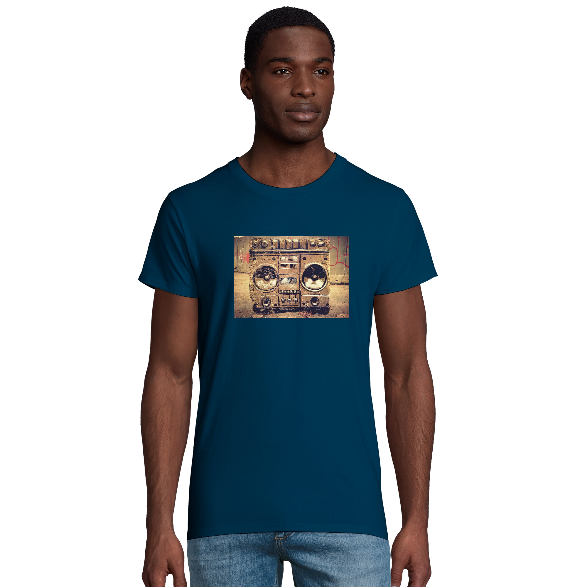 Glorious - "Blast Off" T-shirt denim XS 4