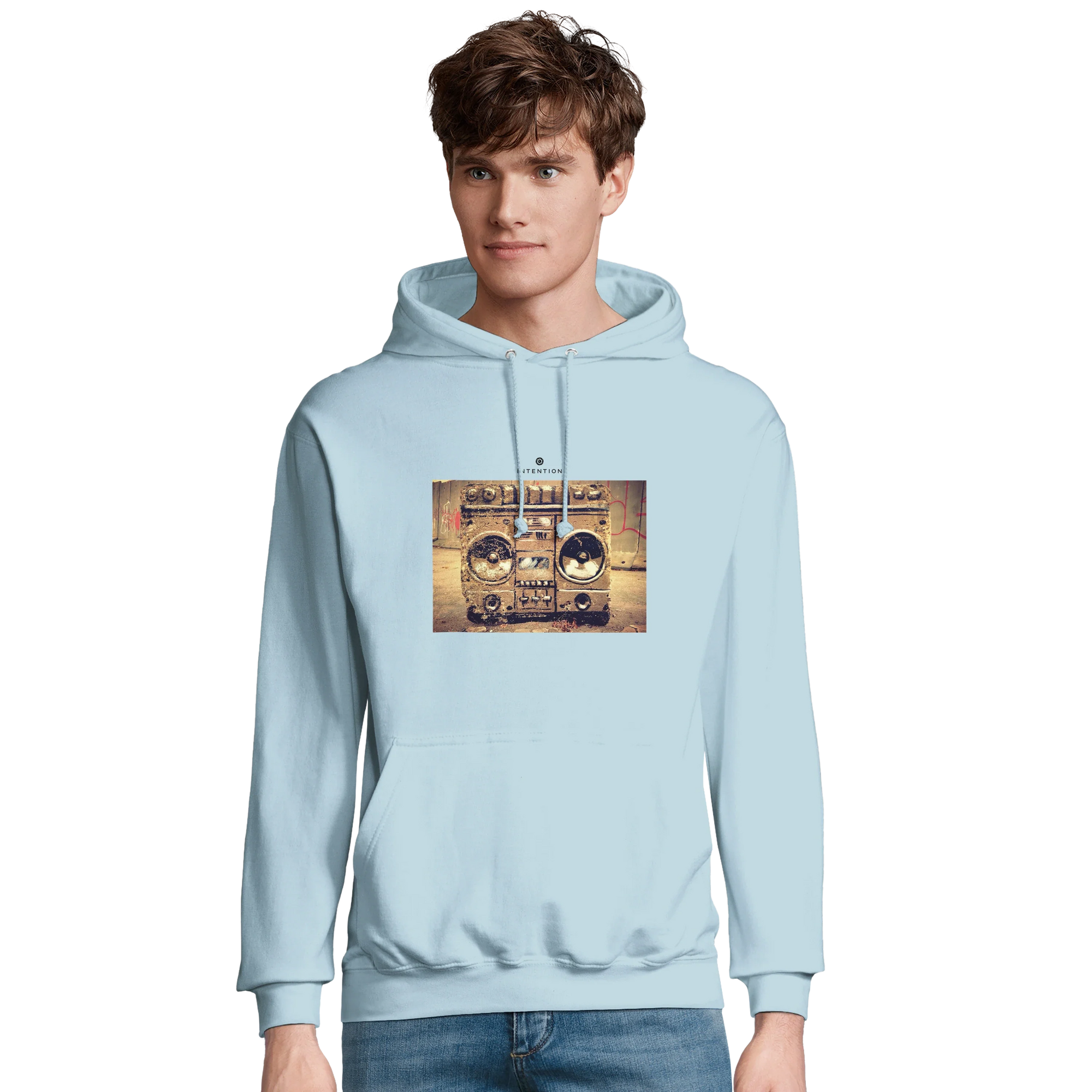 Glorious - "Blast Off" Hoodie creamy blue 3
