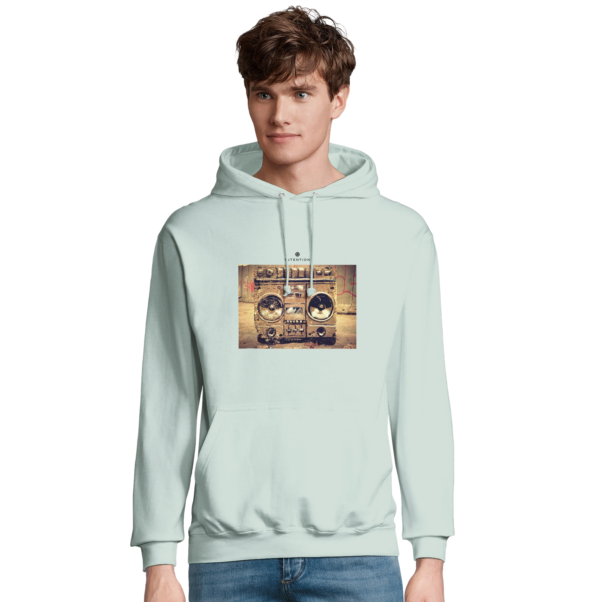 Glorious - "Blast Off" Hoodie creamy green 3