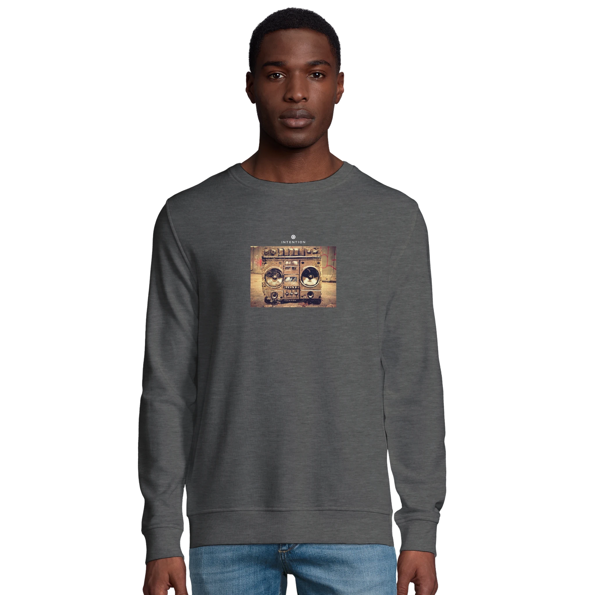 Glorious - "Blast Off" Sweatshirt Grey Melange XS 12