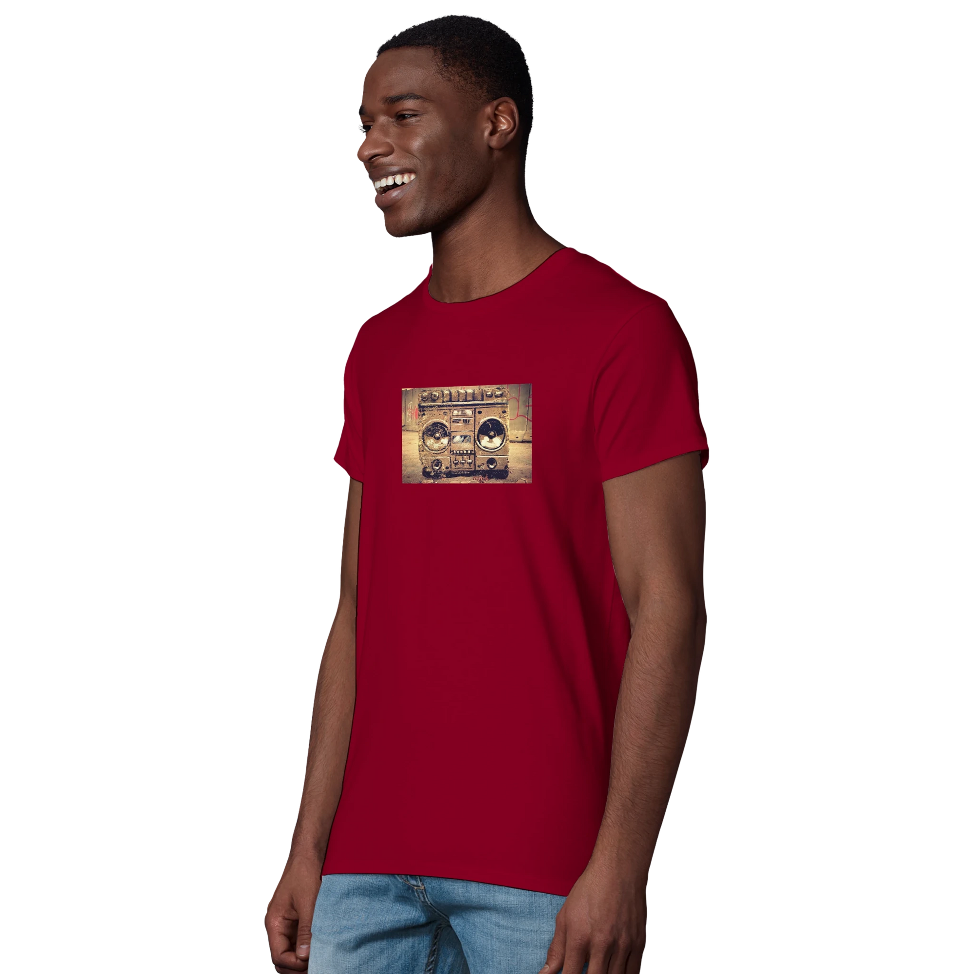 Glorious - "Blast Off" T-shirt Burgundy XS 39