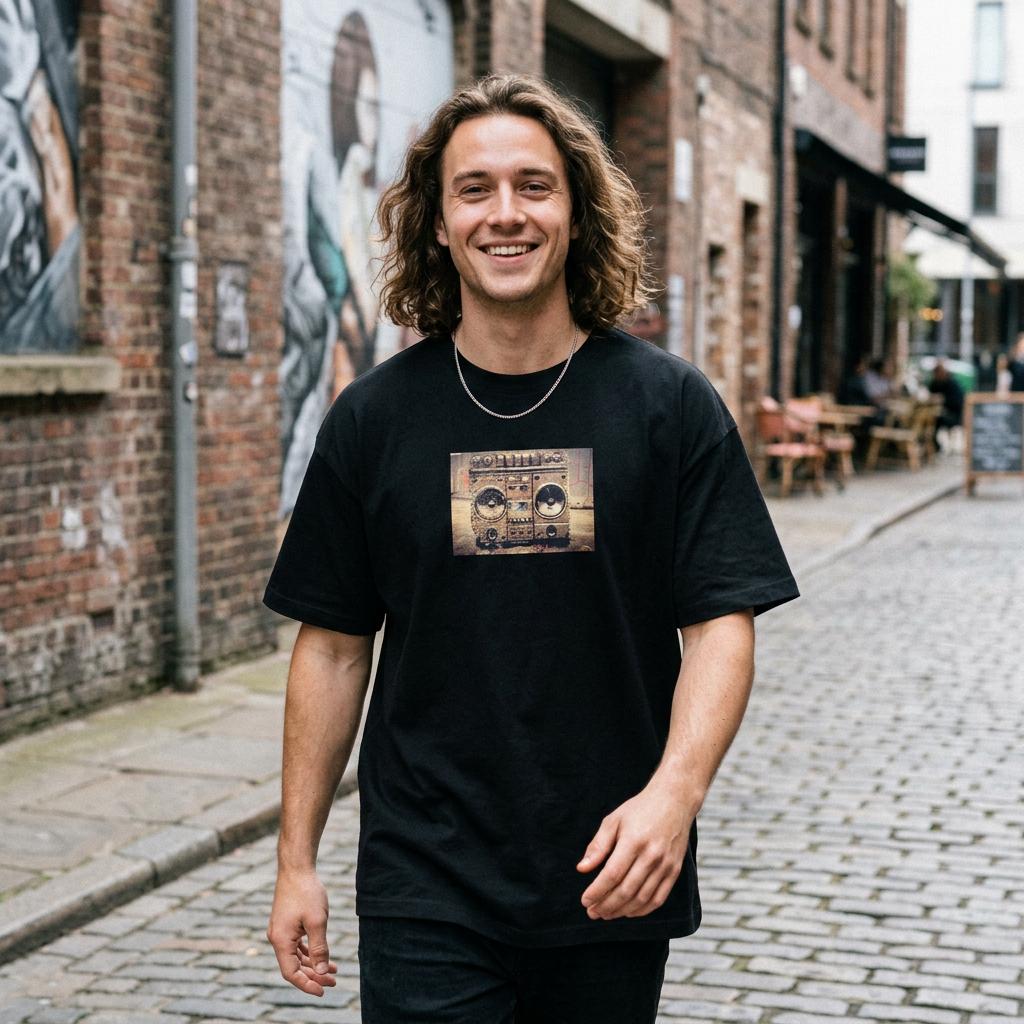 Glorious - "Blast Off" T-shirt Deep Black S 4