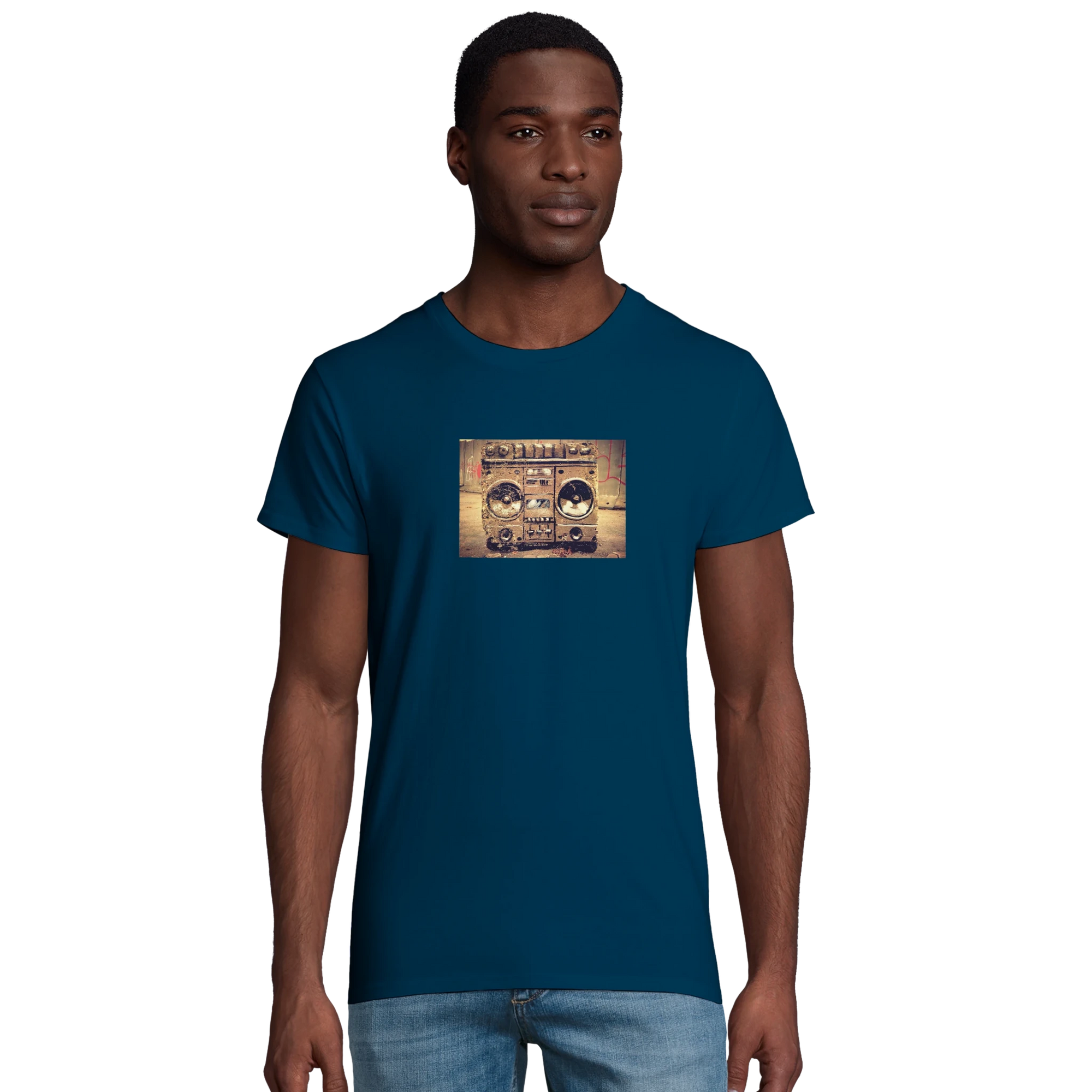 Glorious - "Blast Off" T-shirt denim XS 19