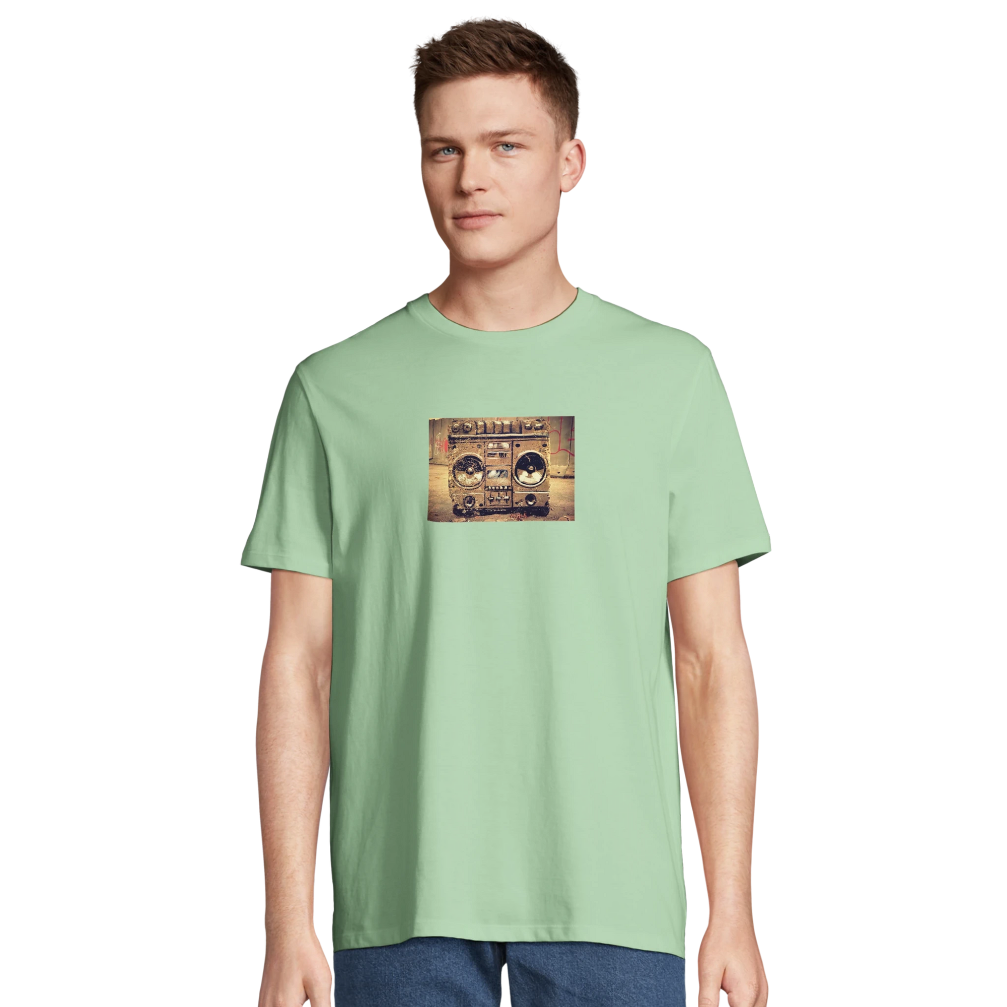 Glorious - "Blast Off" T-shirt frozen green XS 19