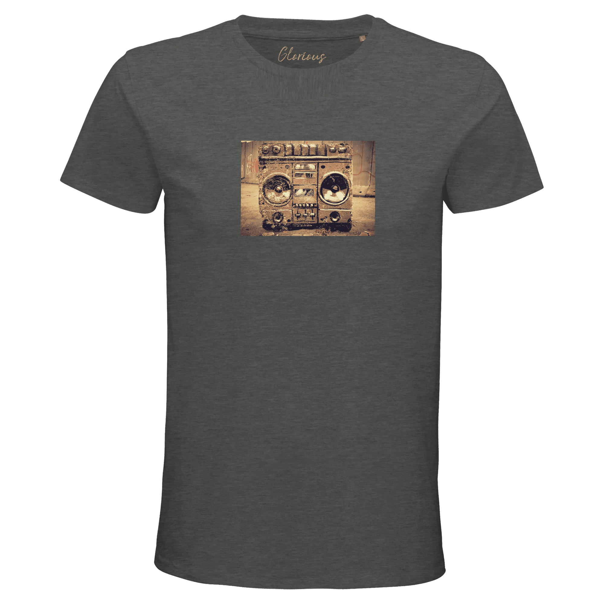 Glorious - "Blast Off" T-shirt Grey Melange XS 16