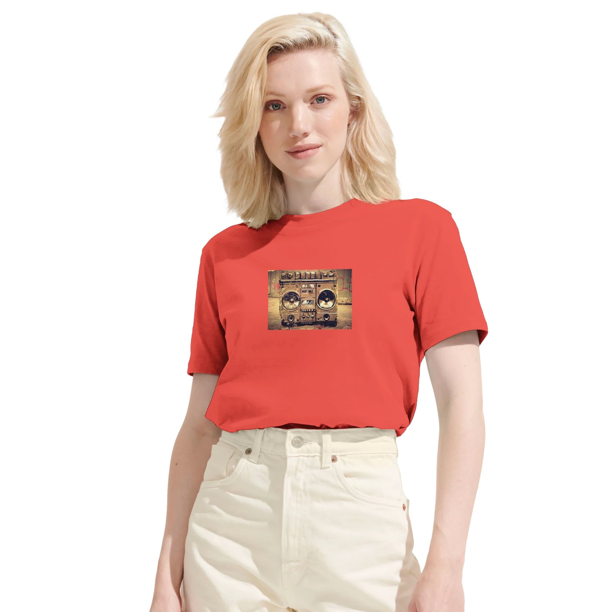 Glorious - "Blast Off" T-shirt pop orange XS 45