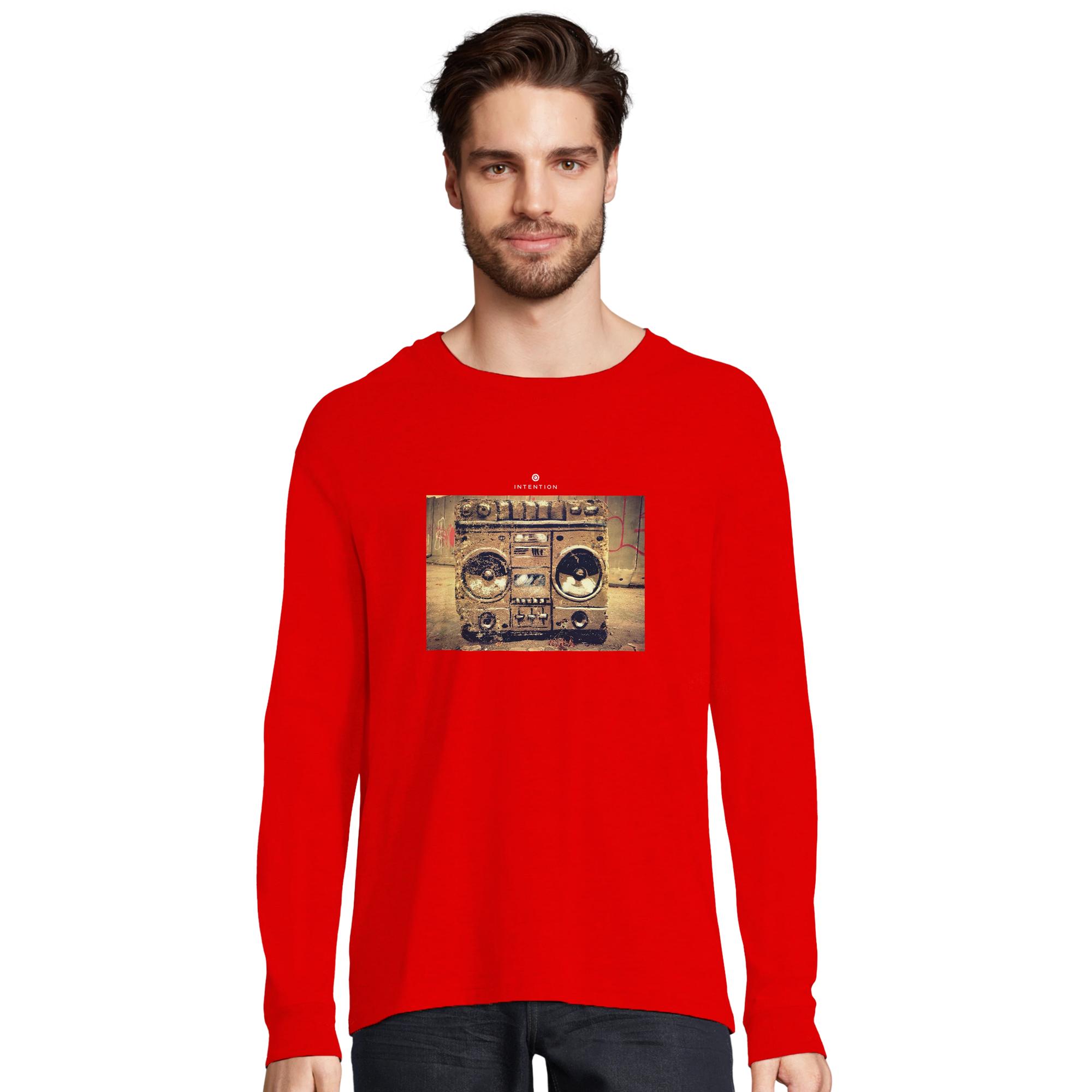 Glorious - "Blast Off" Long sleeve Bright Red 3