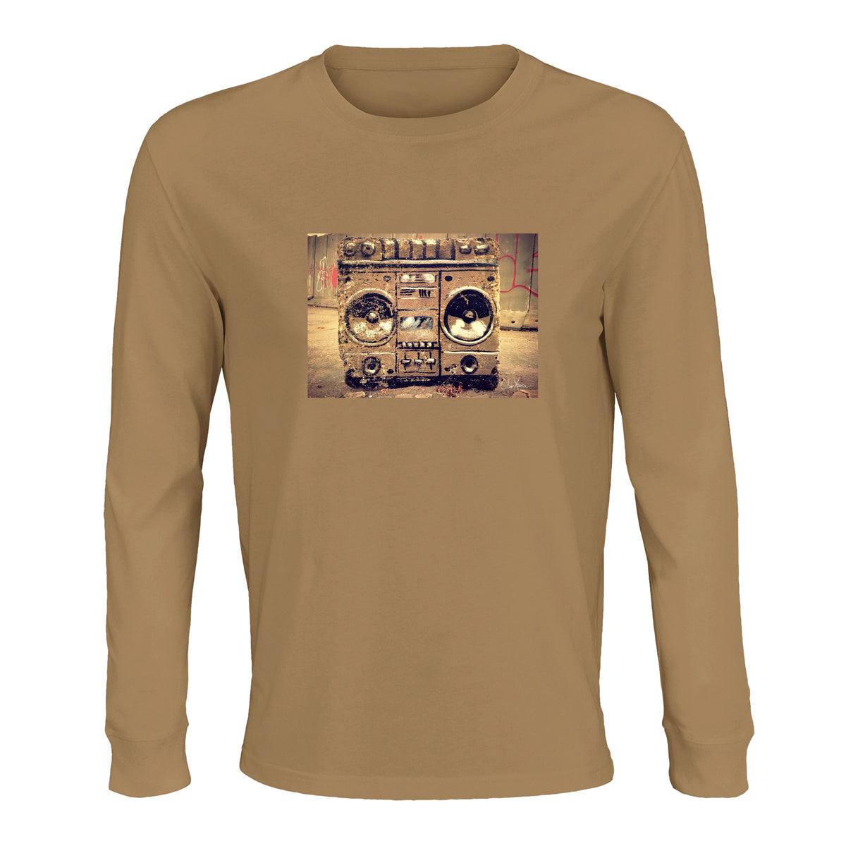 Glorious - "Blast Off" Long sleeve dark beige 1